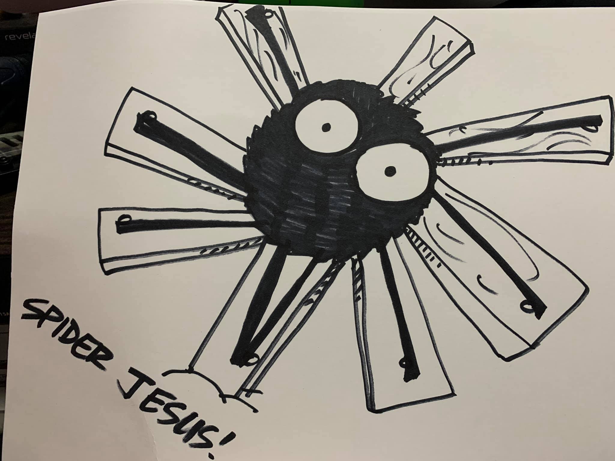 SPIDER JESUS LIVES